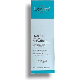 Marine Facial Cleanser with Collagen & Algae Extract Gentle Gel Cleanser for All Skin Types 150ml – Cleanses & Removes Makeup – Energising & Refreshing Formula