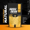NISHMAN Hard Wax Beads, Natural, 500g | Painless, Gentle Hair