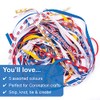 Baker Ross CN141 Red White and Blue Ribbon Value Pack