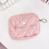 Modacarry Cotton Quilted Floral Wallet with Cute Prints Zipper Coin