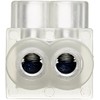 Burndy BIT4 Unitap Clear Insulated Multiple Tap Connector, #14 -
