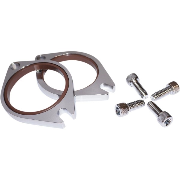 Drag Specialties Intake Flange with Zinc Seals - Pair 1050-0417