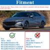 Rolling Gears Carbon Fiber Look Front Lip Spoiler Compatible with