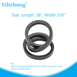 Yihzhong 532408007 Snowblower (5/8"x38") Auger Drive Belt for Hus-qvarna AYP Craft-sman Snow Blower PP1150E27 917881151
