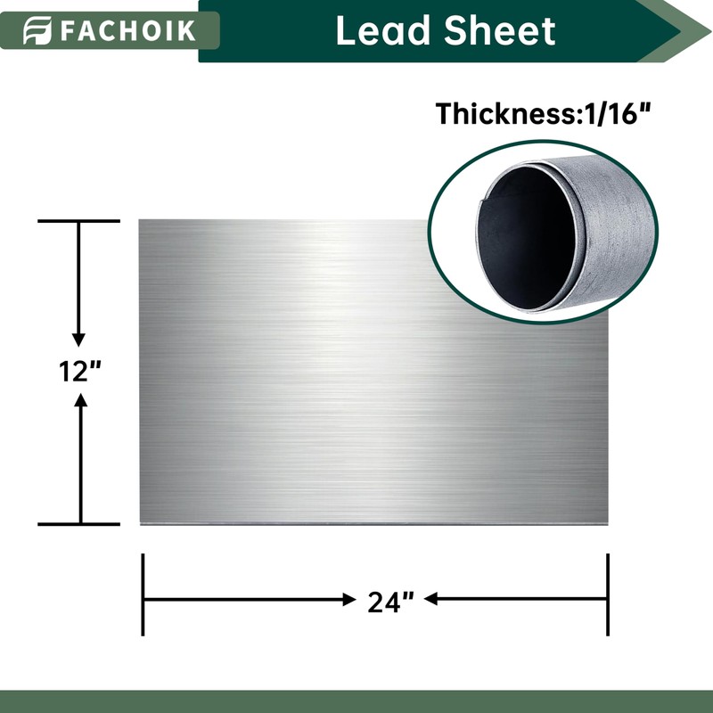 Lead Sheet 1/16" x 12" x 24"