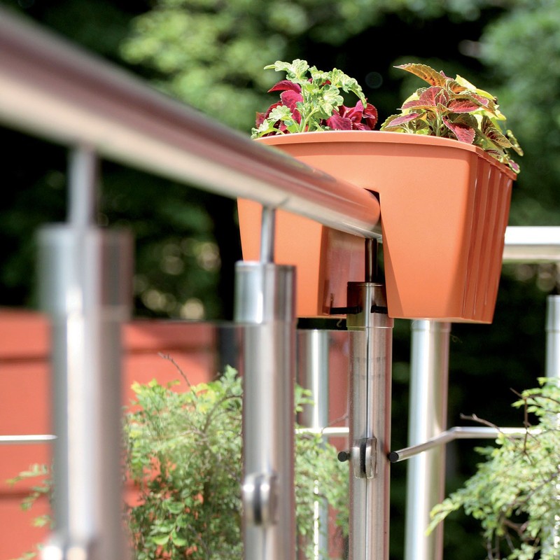 Prosperplast 18 ltr Terracotta L size CROWN flower pot for