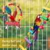 AFUOWER 6 PCS Bird Shredding Toys for Parakeet Chewing Toy,