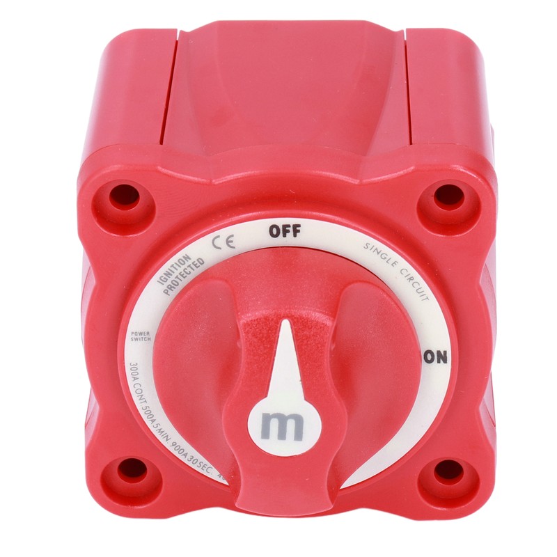 300A Battery Disconnect Switch ON/Off Single Circuit Power Isolator IP66