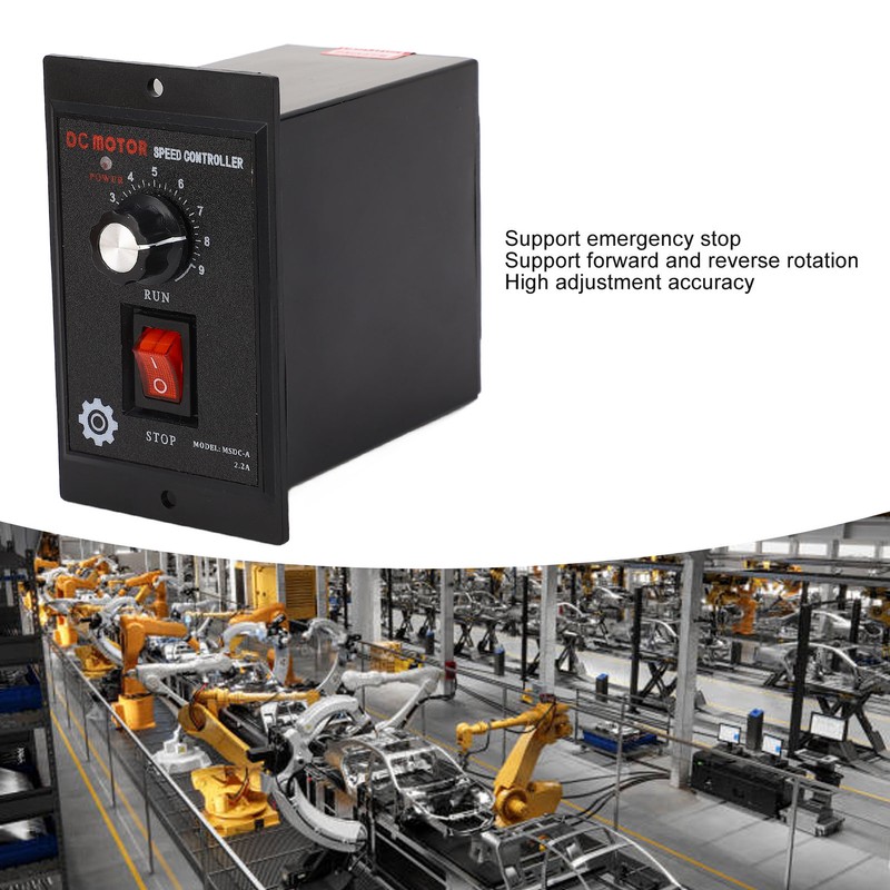 DC Motor Speed Regulator Forward Reverse Motor Speed Controller 110VAC