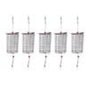 plplaaoo 5pcs Carp Fishing Bait Trap Cage,Carp Fishing Feeder,Bait Traps