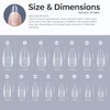 Modelones Nail Tips, 510 Pieces, Full Cover Nail Tips Set,