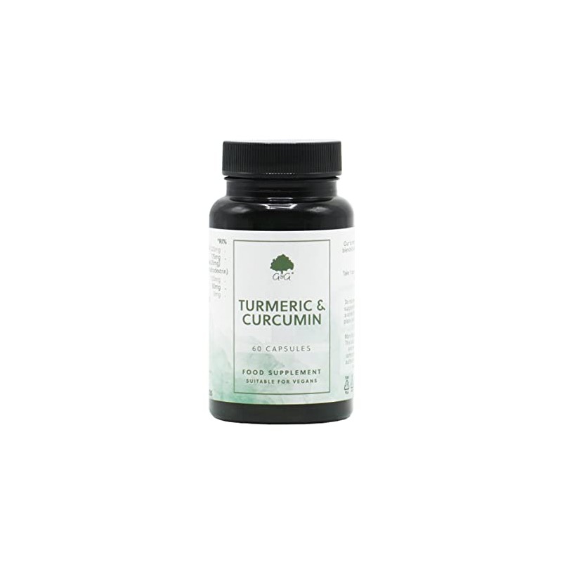 Turmeric & Curcumin Capsules | 95% Curcuminoids | Black Pepper
