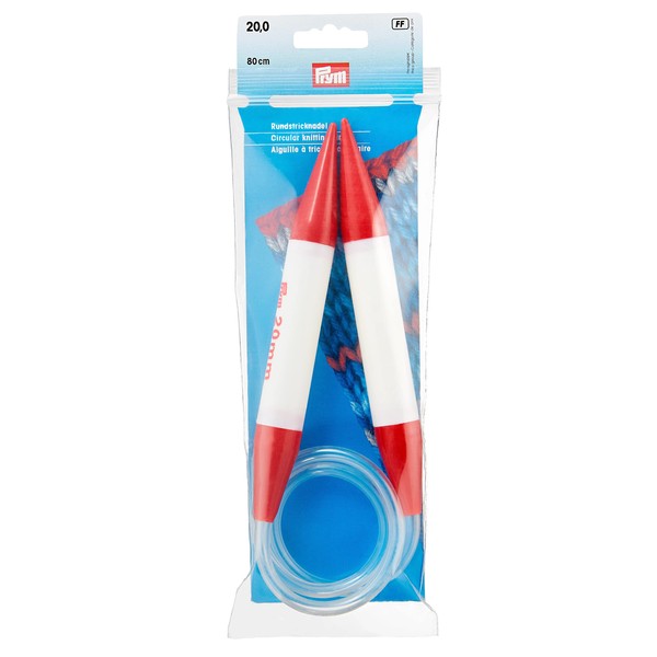 Prym 20.00mm Circular Knitting Pin 80cm Long