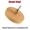 Inkcredibleprinting Car Decal Remover Rubber Eraser Wheel Tool for Drill