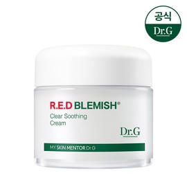 Dr.G Red Blemish Clear Soothing Cream 70ml (Jar) / 닥터지 레드 블레미쉬 클리어 수딩 크림 70ml (Jar)