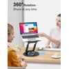 tounee Telescopic Laptop Stand for Desk with 360° Swivel Base,