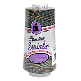 Maxi Lock Swirls Rainbow Swirl Serger Thread 53-M67