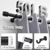 1 1/8 Inch Diameter Curtain Rods 144 to 240 Inches(12-20ft),