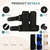3PCS Finger Splint, Trigger Finger Brace with Dual Aluminium Support