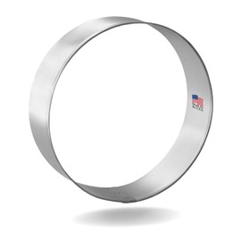 1 Dozen/12 Count Circle Round 3 Inch Cookie Cutters from The Cookie Cutter Shop – Tin Plated Steel Cookie Cutters