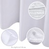 Ecoehoe 48" W x74“ L Hook Free Fabric Stall Shower