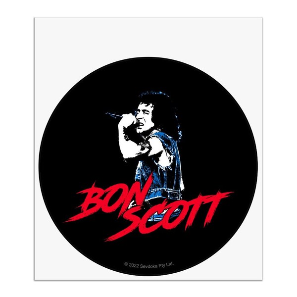 GRAPHICS & MORE Bon Scott Singing Graphic Automotive Car Window