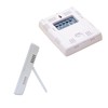 MAG TH-105WH Thermometer/Hygrometer, Digital Watch, Environment Estimate, Lowest, Temperature and