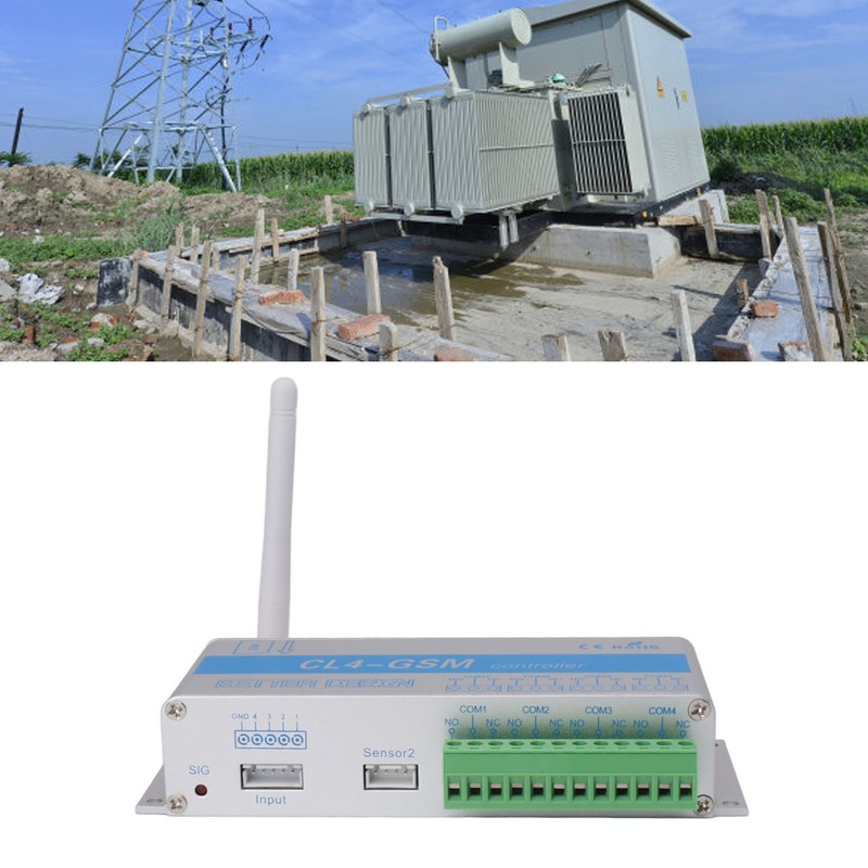 SMS GSM Gate Opener IP30 Protection Aluminum Remote Control Relay