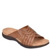Easy Spirit Women's Meadow Slide Sandal, Cognac 210, 7.5 Wide