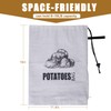 TOGETRUE Potato Onion Storage Bag, Fabric Onion and Potatoes Storage