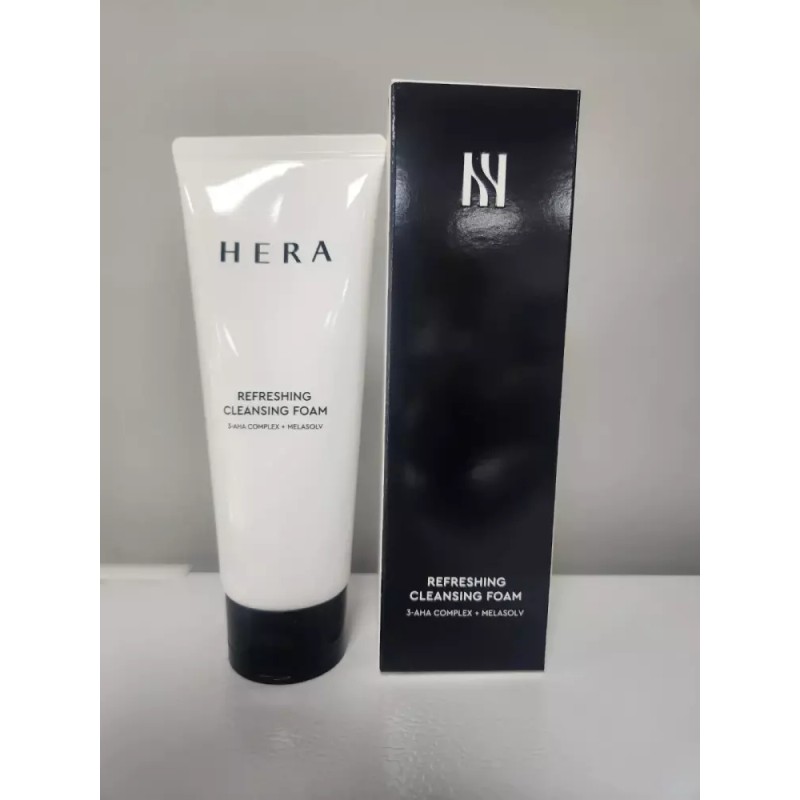 HERA 헤라 리프레싱 클렌징 폼 160g 멜라솔브 리뉴얼 Hera Refreshing