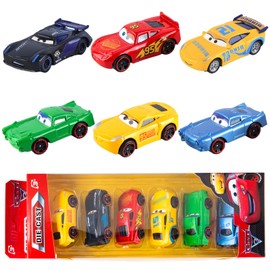 Luclay Model Car 6 Pieces Toy Car Model – Children's Toy – Detailed Designed Cars Ideal for Boys and Girls from 3 Years – Collectors and Toy Lovers – Gifts for Birthday Parties