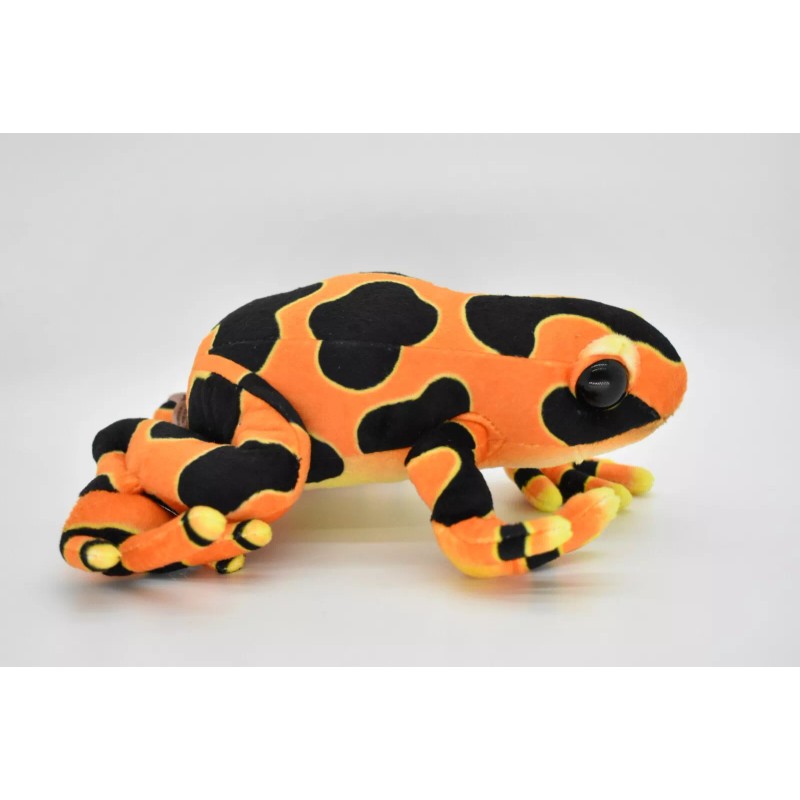CWG Frog, Orange, Poison Dart, Very Nice Plush Stuffed Animal
