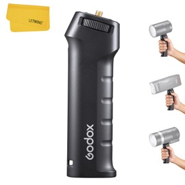 Godox FG-100 Flash Grip, Portable Flash Bracket Handle with 1/4" Screw Speedlite Holder, Compatible for Godox AD300 Pro/AD200 Pro/AD200 Pro II/AD200/AD100Pro and Other Outdoor Flash/LED Light