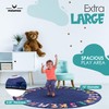 ABC Kids XL 6 ft Alphabet Rug - Nursery &