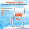 VEVOR Removable Dock Ladder 3 Steps, 500lbs Load Capacity, Aluminum