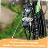 BESPORTBLE 8pairs Quick Release Chain Links for Connectors for Easy