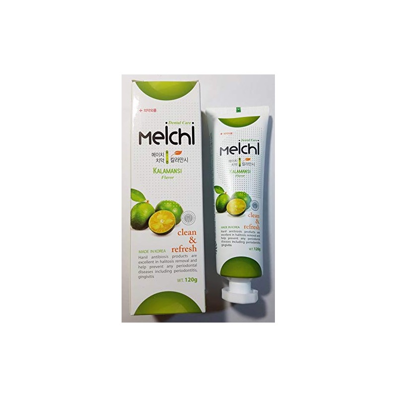 2 Packs of Hanil Meichi Toothpaste (Kalamansi)
