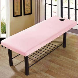 1pcs Massage Bed Cover,Bed Sheet Massage-Table/Beauty Couch Cover for Massage Tables Bed Treatment Protection,Waterproof,Oil Resistant for 70cm or Less Massage Bed (Grey)