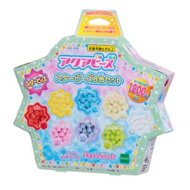 Aqua Beads Sold Separately [Star Beads Set of 8 Colors] AQ-308