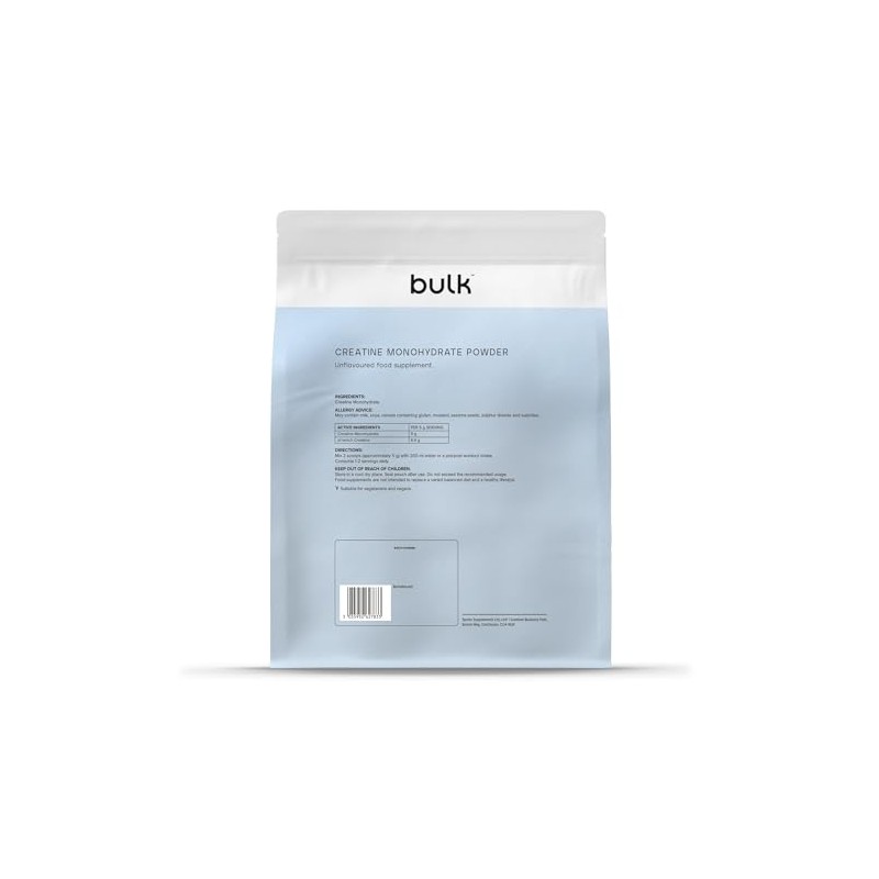 Bulk Creatine Monohydrate Powder 250g, Unflavoured | Micronised Creatine Supplement