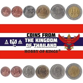 Set of 10 Collectible Coins from South and North America, Europe, Asia, Africa and the Middle East, Coin Sets from Around the World