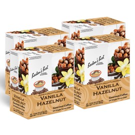 Boston’s Best - Vanilla Hazelnut Delicious Medium Roast Flavored Gourmet Coffee Compatible with Keurig Coffee Maker, 24 Count (Pack of 4)