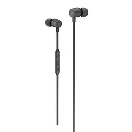Kygo E2/400 Sports Earphones, Built-in Microphone and Remote Control, Magnetic Housing - Black