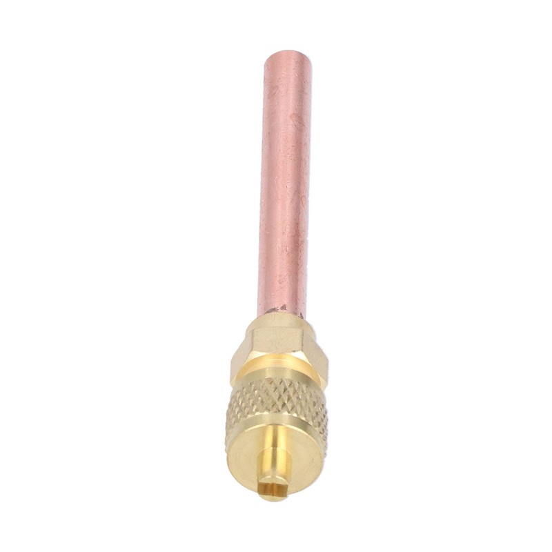 10Pcs 1/4SAE HVAC Access Valve, Service Access Valve Brass Multi