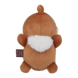 San-X Original Rilakkuma Honyagurumi Series Laydown Mochi Plush - 7" Chairoikoguma