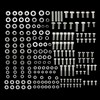 Stainless Steel Small Block Engine Hex Bolt Kit Compatible with