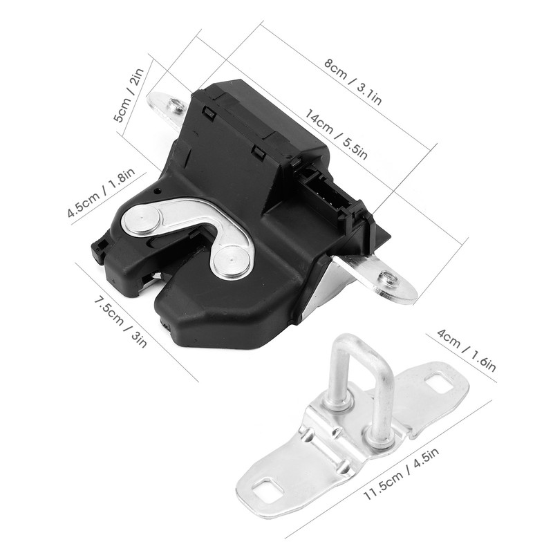 Tailgate Boot Lock Catch 55702917 Replace Fit for Fiat 500/Grande
