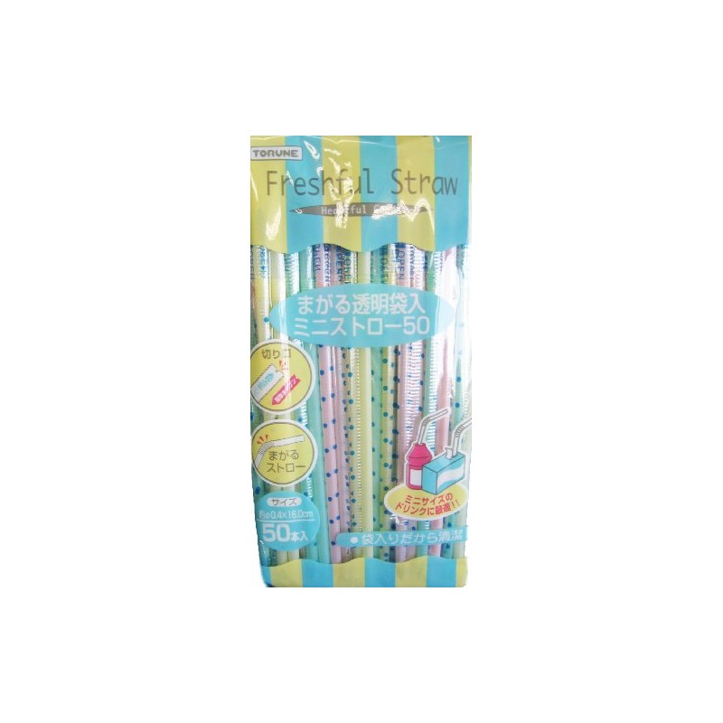 Magaru Mini Straws in Transparent Bag, 50 P