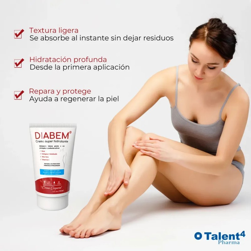Crema Super Hidratante | Diabem | Para Piel Extra Seca